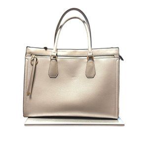 NWOT.a.n'd .Large Bag Purse Gray Faux Leather Handbag Detachable Shoulder Strap